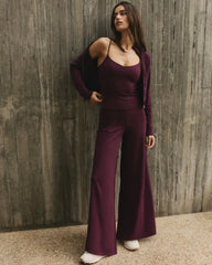 Halo Easy Wideleg Pant | Cerise