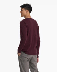 Long Sleeve Rise Tee | Ruby