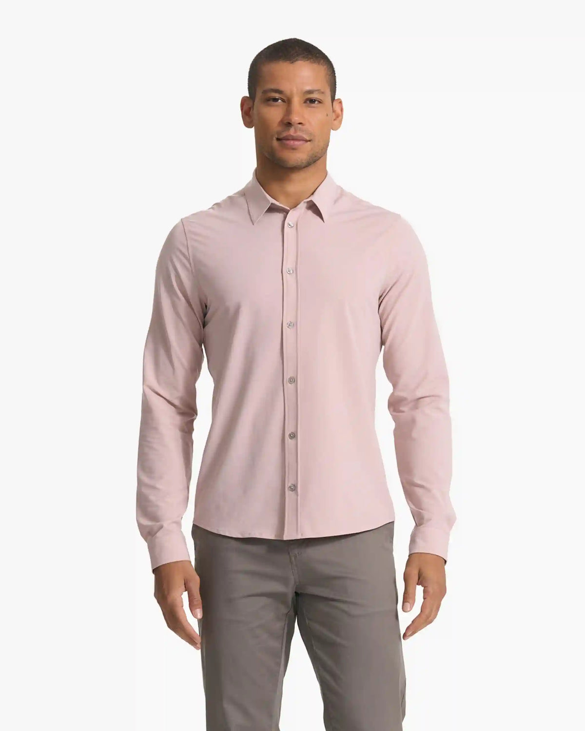 Long Sleeve Bridge Button Down | Cashmere