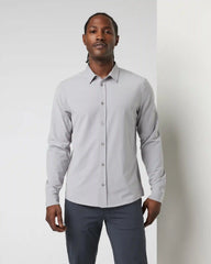 Long Sleeve Bridge Button Down | Fog