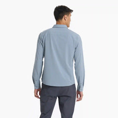Long Sleeve Bridge Button Down | Light Cloud