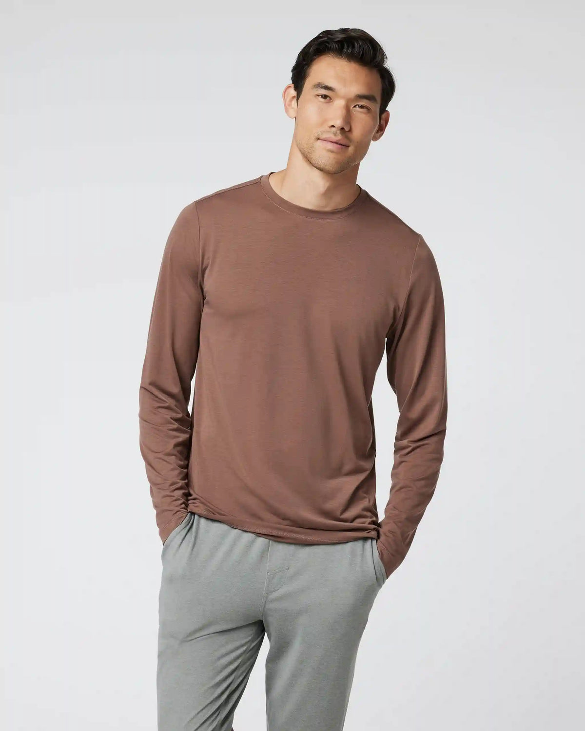 Long Sleeve Current Tech Tee | Clove
