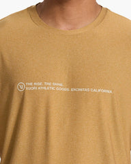 Short Sleeve Uluwatu 23 Water Tee | Dark Golden Heather