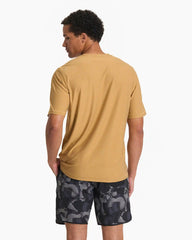 Short Sleeve Uluwatu 23 Water Tee | Dark Golden Heather