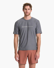 Short Sleeve Uluwatu 23 Water Tee | Charcoal Heather