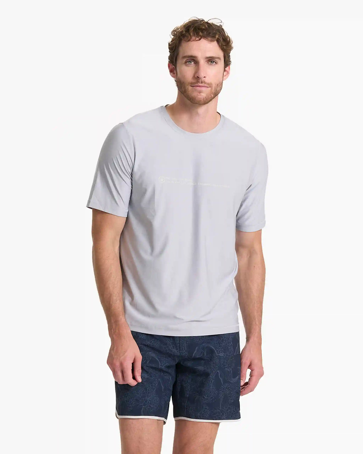 Short Sleeve Uluwatu 23 Water Tee | Platinum Heather