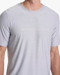 Short Sleeve Uluwatu 23 Water Tee | Platinum Heather