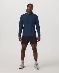 Strato Tech Hoodie | Navy Heather