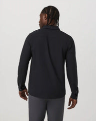 Long Sleeve Manhattan Button Down | Black