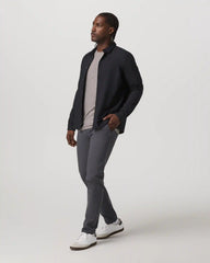 Long Sleeve Manhattan Button Down | Black