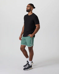 Strato Tech V-Neck Tee | Black