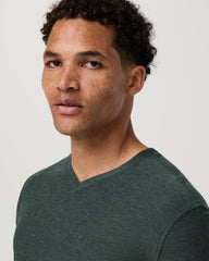 Strato Tech V-Neck | Hemlock Heather