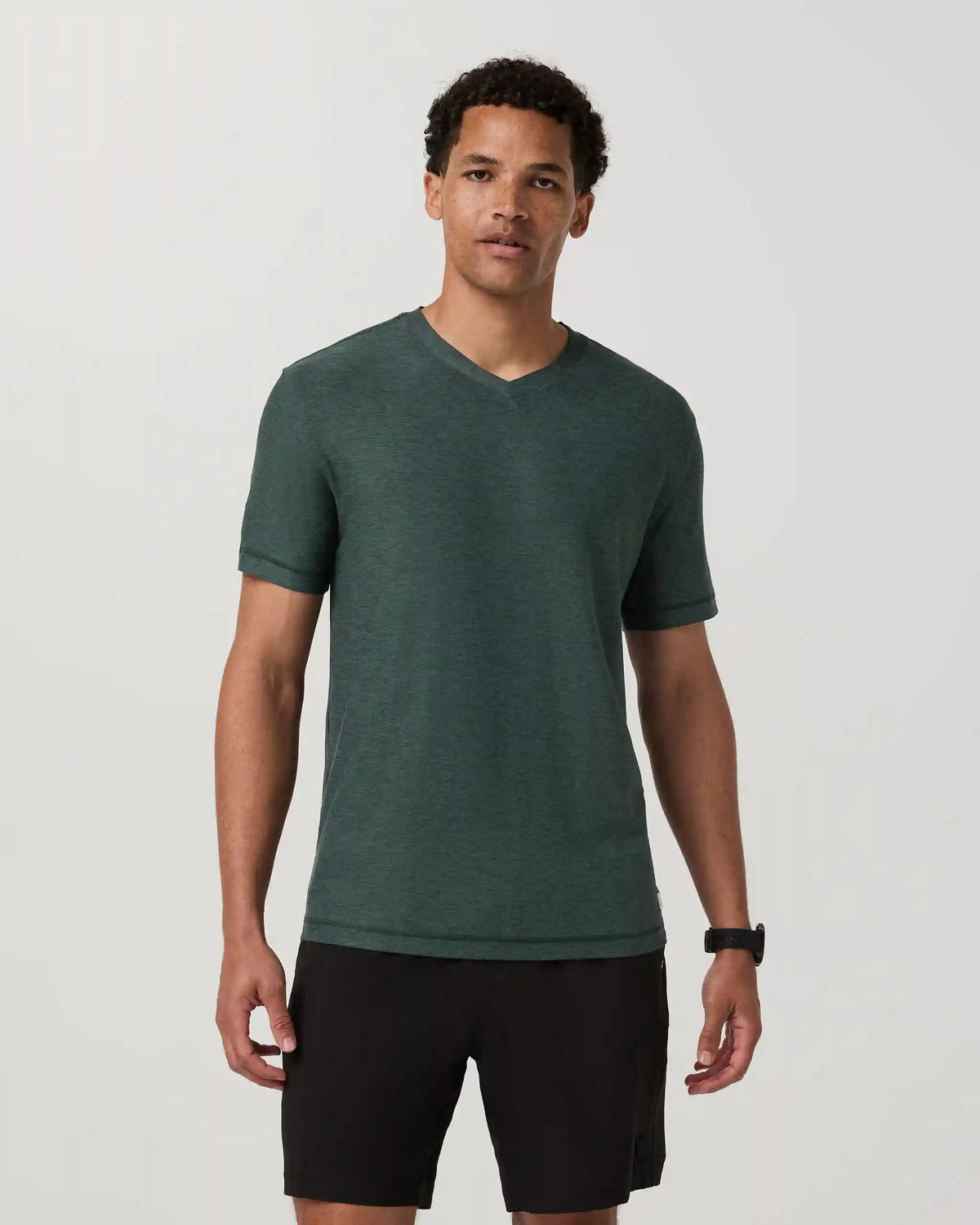 Strato Tech V-Neck | Hemlock Heather