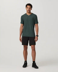 Strato Tech V-Neck | Hemlock Heather