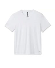 Strato Tech V-Neck Tee | White