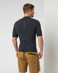Short Sleeve Yulex Wetsuit Top | Washed Black