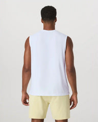 Strato Muscle Tee | White