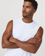 Strato Muscle Tee | White
