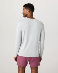 Long Sleeve Clearview Seamless Tee | Frost Grey