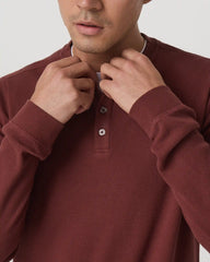 Waffle Henley | Spiced Apple