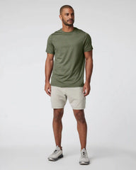 Short Sleeve Ponto Performance Tee | Dark Metal Heather