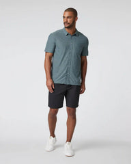 Short Sleeve Strato Button Down | Kashmir Heather
