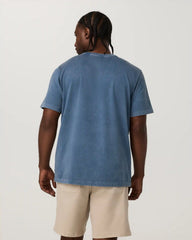 Short Sleeve Vuori Heavyweight Tee - Relaxed Fit | Nautical Garment Dye
