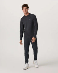 Long Sleeve Ponto Hybrid Baselayer | Charcoal Heather
