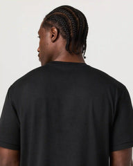Short Sleeve Ponto Tee - Relaxed Fit | Black Heather