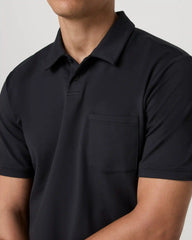 Short Sleeve Ponto Performance Polo | Black