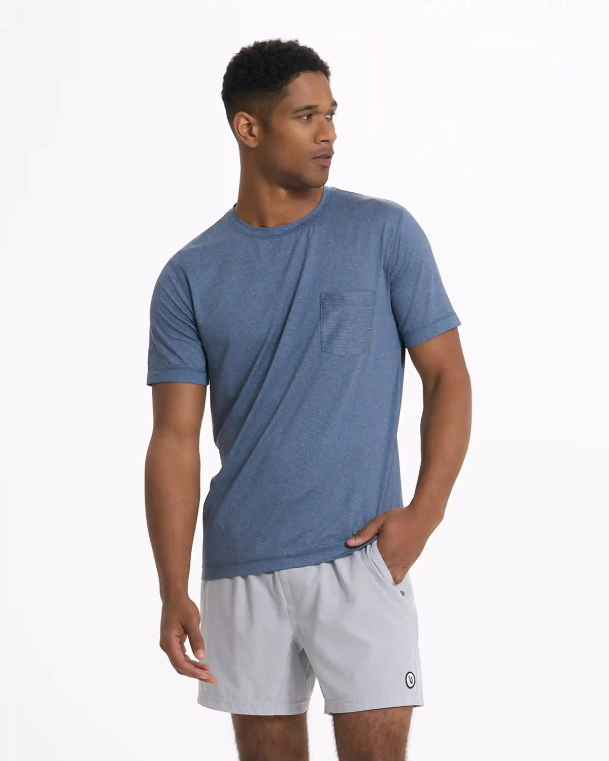 Tradewind Performance Tee | Coastal Heather