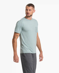 Tradewind Performance Tee | Neptune Heather