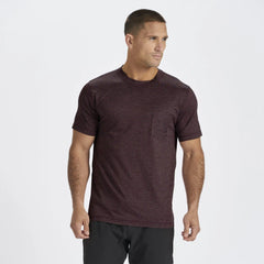 Tradewind Performance Tee | Oxblood Heather