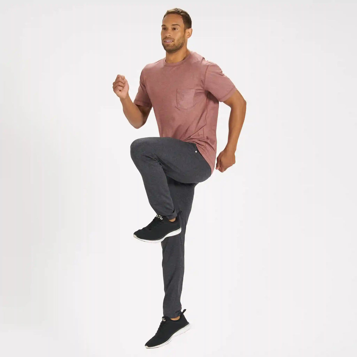 Tradewind Performance Tee | Red Clay Heather