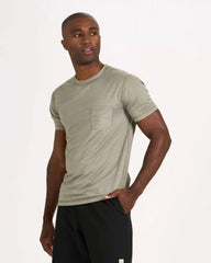 Tradewind Performance Tee | Army Heather