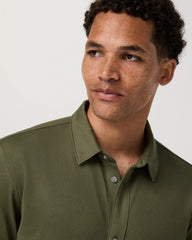 Long Sleeve Knit Oxford Button Down - Classic Fit | Herb