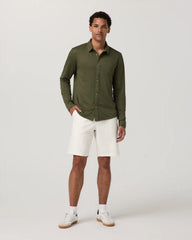 Long Sleeve Knit Oxford Button Down - Classic Fit | Herb