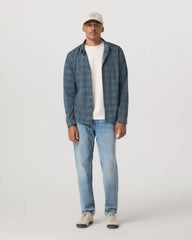 Long Sleeve Plaid Button Down Shirt | Abyss