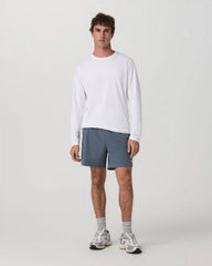 Long Sleeve Tuvalu Tee | White