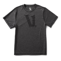 V1 Logo Tech Tee | Charcoal Heather
