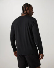 Long Sleeve Strato Breathe Tee | Black