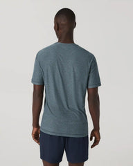 Strato Tech Tee | Blue Sea Heather