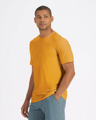 Strato Tech Tee | Dark Golden Heather