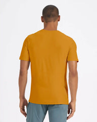Strato Tech Tee | Dark Golden Heather