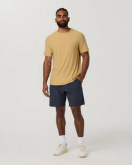 Strato Tech Tee | Golden Brown Heather