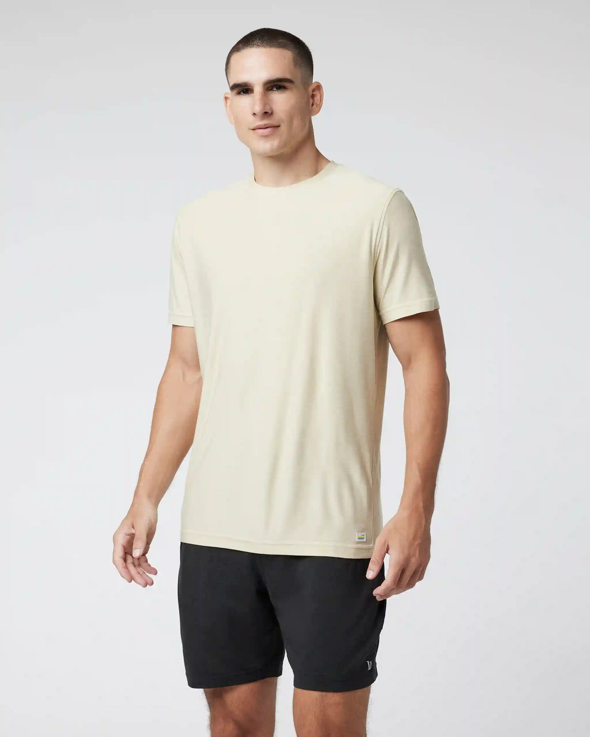 Strato Tech Tee | Cashew Heather