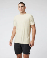 Strato Tech Tee | Cashew Heather