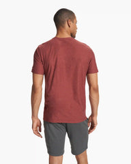 Strato Tech Tee | Earth Red Heather