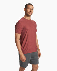 Strato Tech Tee | Earth Red Heather