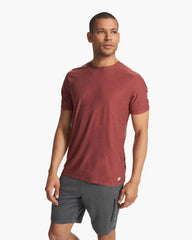 Strato Tech Tee | Earth Red Heather